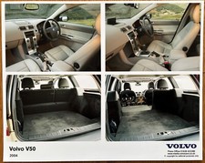 Original 2004 Volvo V50 Estate UK Press Release 8" x 10" Photo / Photograph