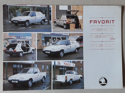 Skoda favorit freeway van - skoda,