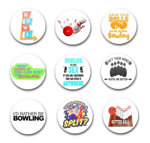 25mm inch button - , badges