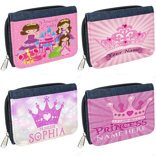 Personalised girls purse - personalised,