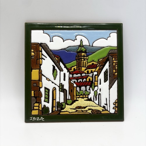 Vintage ibiza ceramic - vintage, wall