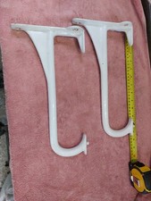 Vintage Traditional Cast Iron Sink Bracket White Enamel.