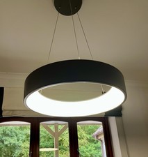 JOHN LEWIS FINN LED HOOP CEILING LIGHT  IN GREY 