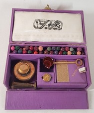 Vintage  The New Georgian Sealing Set (Patent 30394/10) Brass Letter Wax Seals