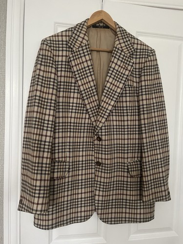 Men wool blend checked - men's,