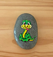 Hand painted pebble art