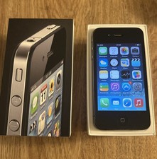 iPhone 4 8gb Full working order In Excellent Condition unlocked boxed and reset