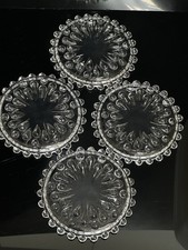 Vintage Style Glass Coasters