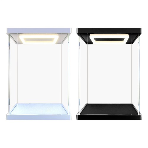 Acrylic display case with led - display,