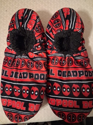 Deadpool slip slipper red - deadpool, slip-on