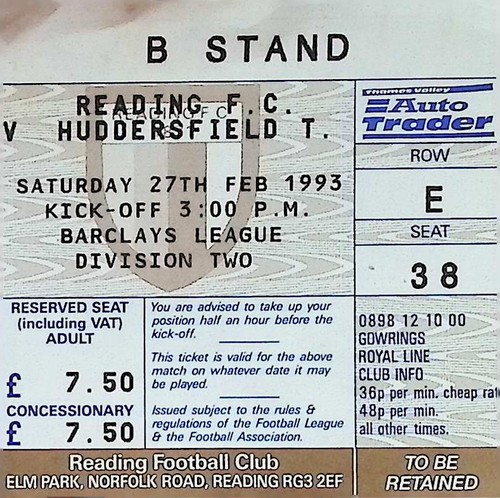 Reading huddersfield town - reading,