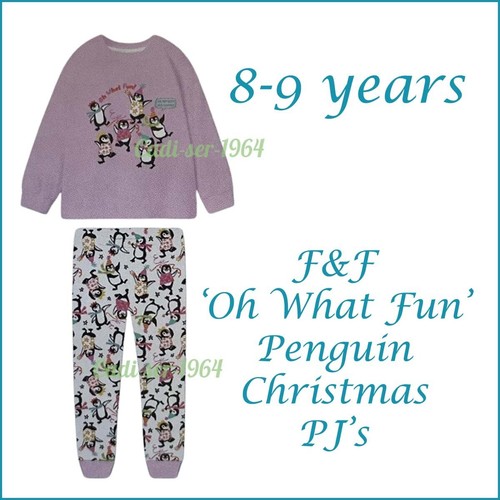 Christmas pyjamas penguin - f&f,