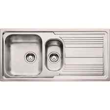 Carron Phoenix Logica Reversible Silver Kitchen Sink - 1.5 Bowl 257882