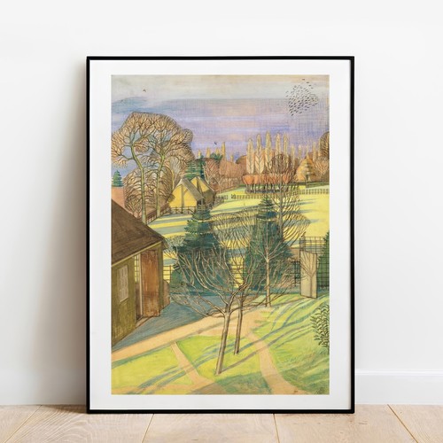 Paul nash print winter - print,