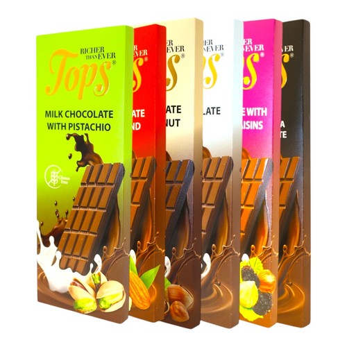 Tops milk dark chocolate - dark,