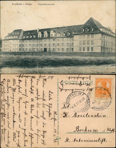 Postcard northeim sergeant - northeim,