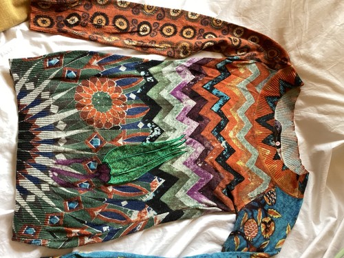 Desigual thin knit colourful - knit,