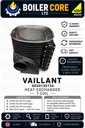Vaillant 0020135134 main heat - 0020135134,