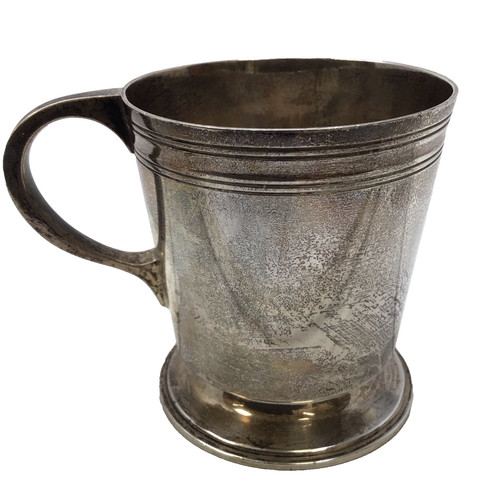 Hallmarked silver christening - hallmarked,