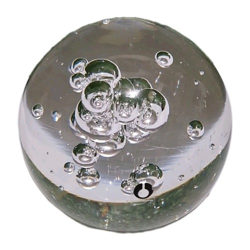 Glass paperweight vintage - paperweight,
