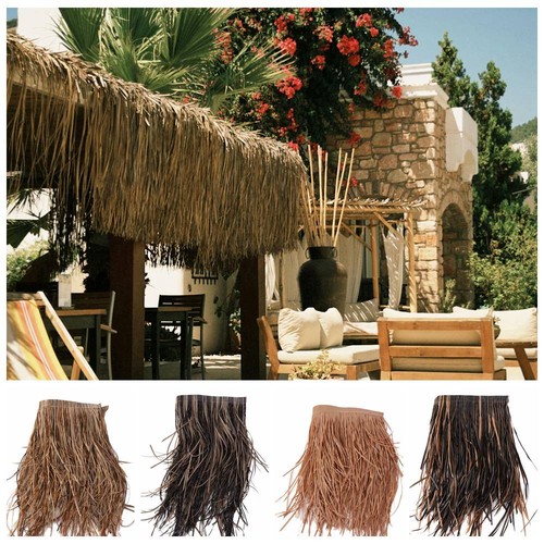 Straw roof thatch simulation - straw,