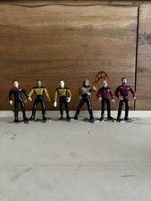 Playmates Vintage Star Trek the Next Generation Action Figures Job Lot Bundle