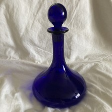 Thomas webb blue glass - glass, ships
