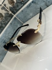 Gucci Sunglasses Gold GG Logo