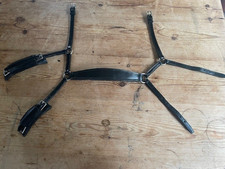 Fairfax drop noseband black horse size in excellent condition