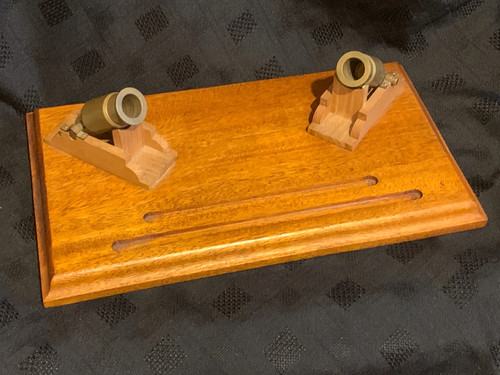 Antique royal naval mortars - royal,
