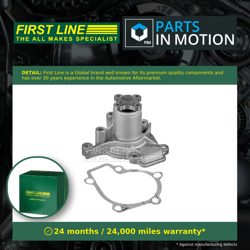 Water pump fits hyundai coupe - water,