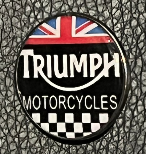 Motorcycle pin badge - motorcycle,