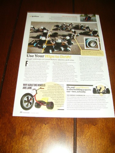 Local motors electric drift - electric,