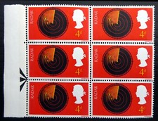 GB 1967 - 4d Discoveries "Broken Scale" Error/Variety Cat £45 SEE BELOW NV156