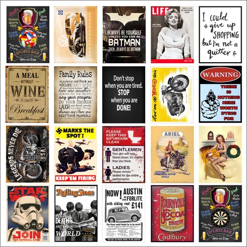 Various retro tin - tin, metal