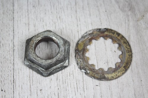 Pinion nut plate front - nut,