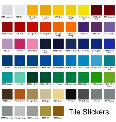 Tile stickers 6 inch - tile, x