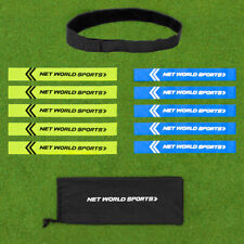 Tag Rugby Belts [10x Belts/20x Tags] | FLURO YELLOW OR BLUE - One Size Fits All