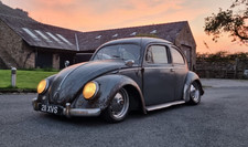 1955 Volkswagen Oval Beetle Patina STRATO silver