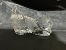 Waterford Crystal Westie Figurine 9cm