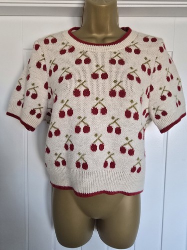 Vintage 1940s 1950s style knit - 1940s,