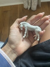 Vintage White Porcelain Horse 1940s China