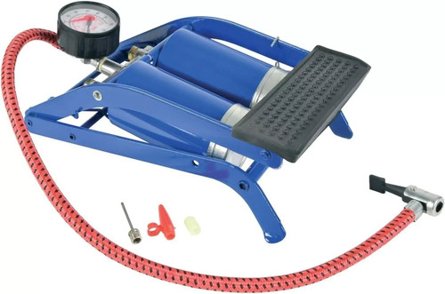 Double barrel cylinder foot - double,