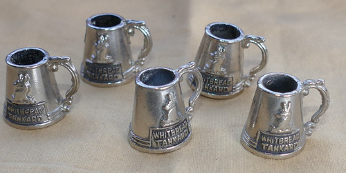 White metal miniature charm - metal,