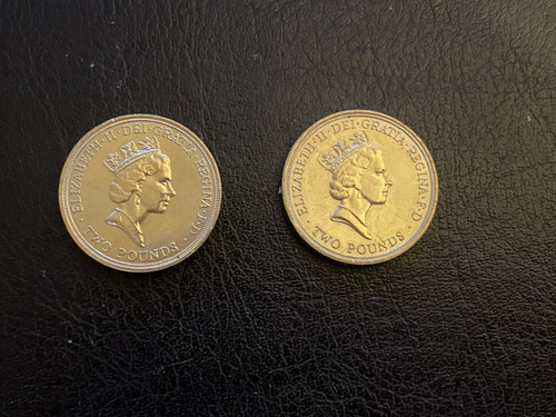 Coins tercentenary - qe,