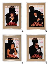 Pulp Fiction Original 1994 Complete 4 Poster Set UK Vintage Mint Ultra Rare