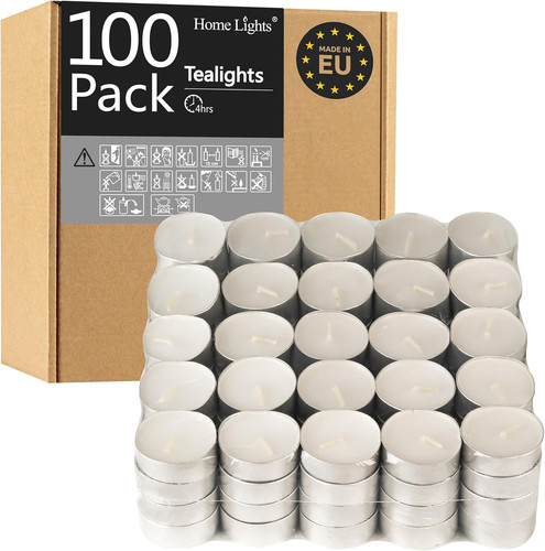 Tealight candles hours - -,