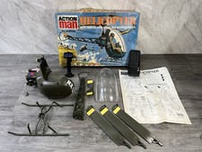Vintage Action Man Boxed Helicopter With Instructions - Complete