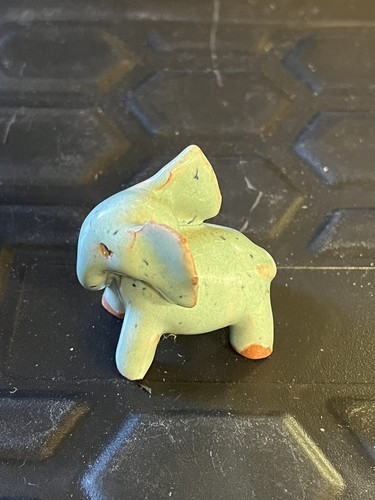 Studio pottery elephant figure - studio,