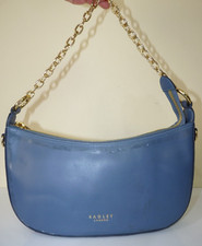 Radley blue shoulder bag gold